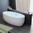 TroniTechnik Freistehende Badewanne Acrylwanne DOKOS