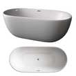 TroniTechnik Freistehende Badewanne Acrylwanne SIFNOS