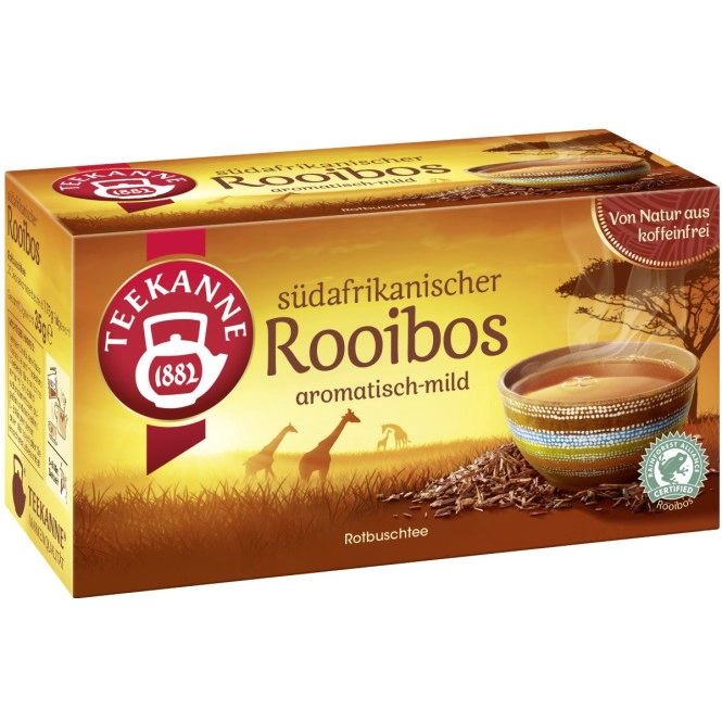 Teekanne Südafrikanischer Rooibos 20ST 35G