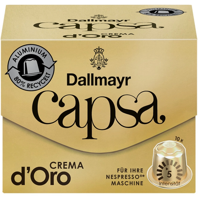 Dallmayr Capsa Crema d'Oro 10ST 56G