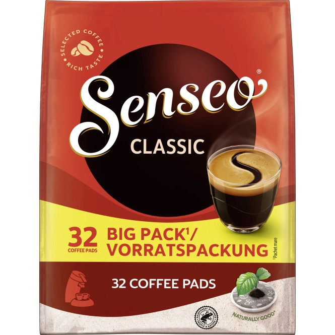 Senseo Kaffee Pads Classic 32ST 222G
