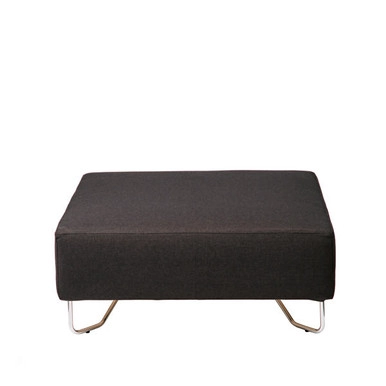 Sofakombi Hocker, Schwarzbraun