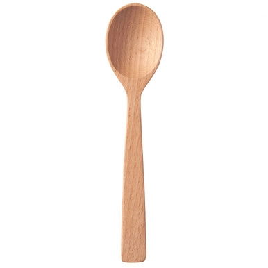 Esslöffel aus Buchenholz, 19 cm.