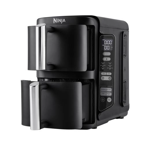 Ninja Double Stack 2-Ebenen Heißluftfritteuse 7 6 L - SL300EU