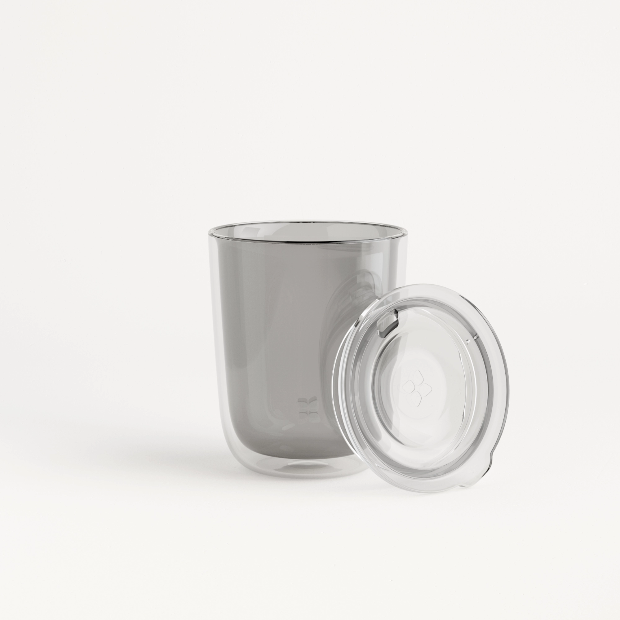 Glass Cup · Tasse aus doppelwandigem Borosilikatglas Set