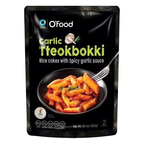 O&apos;Food - Knoblauch Tteokbokki (Reiskuchen) - 260g
