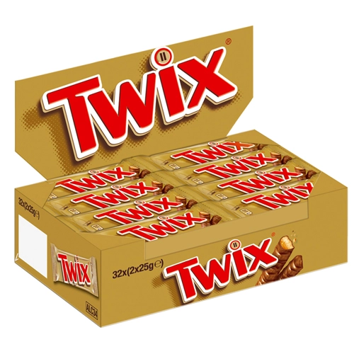 Twix - Schokoladenriegel - 32 Riegel