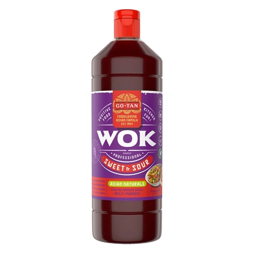 Go-tan - Wok Sauce Sweet & Sour - 1ltr