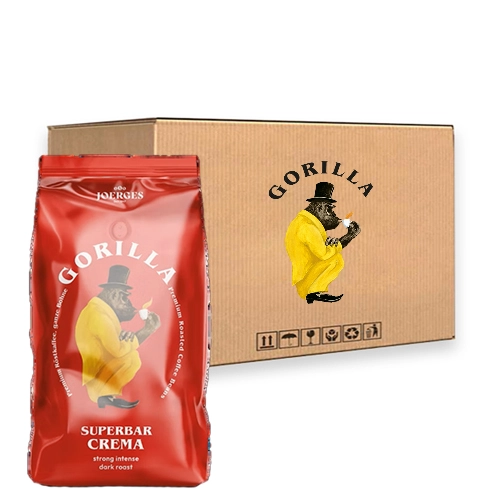 Gorilla - Superbar Crema Bohnen - 12x 1kg