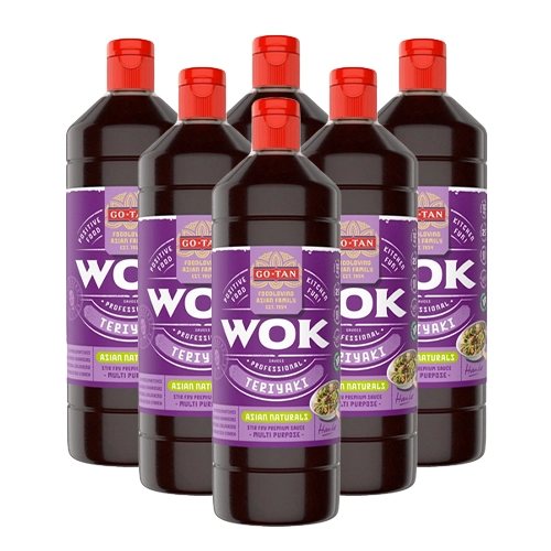 Go-tan - Wok Sauce Teriyaki - 6x 1ltr