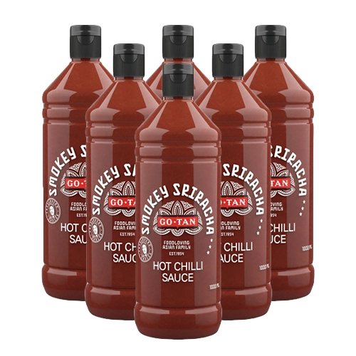 Go-tan - Smokey Sriracha Sauce - 6x 1ltr
