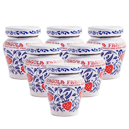 Fabbri - Fragola Fabbri (Erdbeeren) - 6x 230g