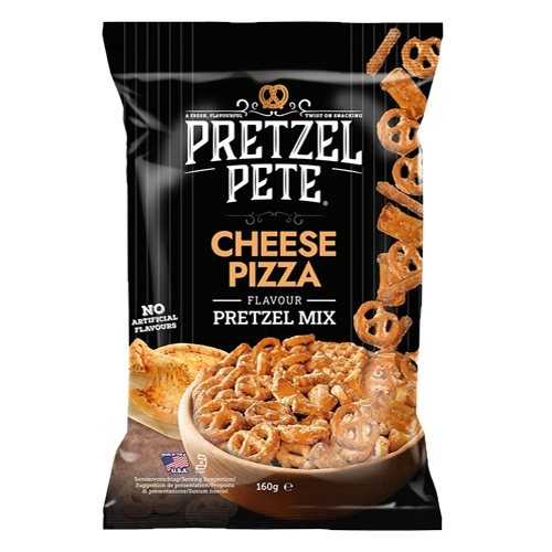Pretzel Pete - Cheese Pizza Pretzel Mix - 160g