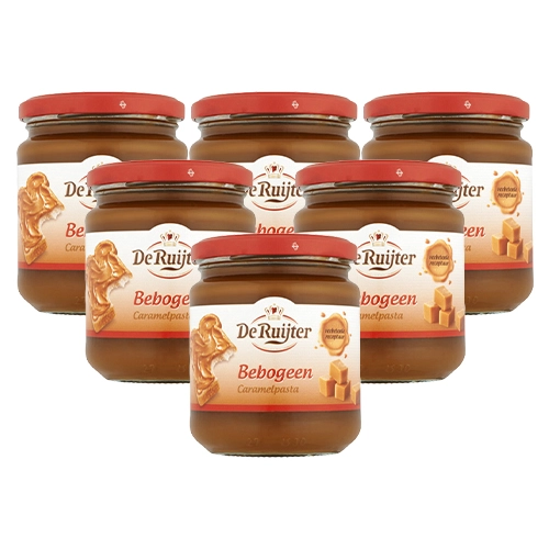 De Ruijter - Bebogeen Karamellaufstrich - 6x 360g