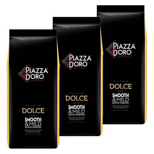 Piazza D&apos;oro - Dolce Bohnen - 3x 1kg