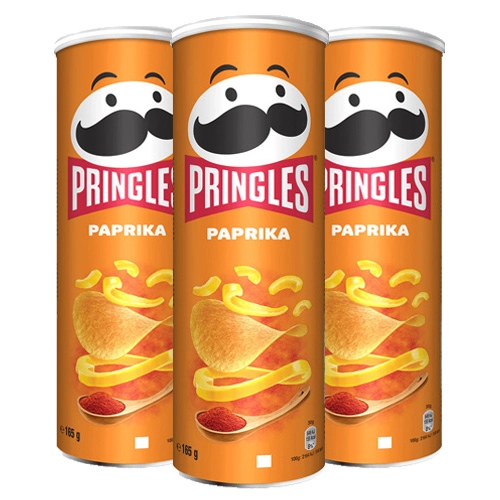 Pringles - Paprika - 3x 165g
