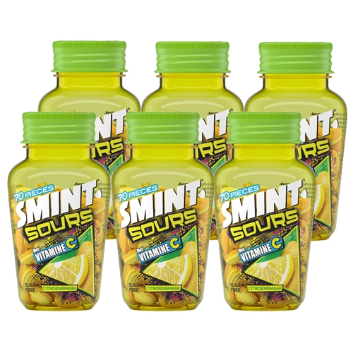 Smint - Sours Zitrone - 6x 70er