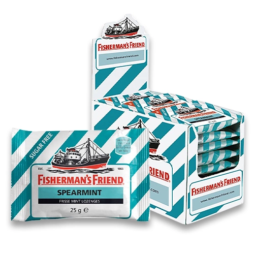 Fisherman&apos;s Friend - Spearmint Ohne Zucker - 24er