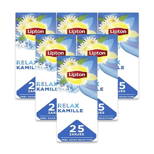 Lipton - Feel Good Selection Kamille Tee - 6x 25 Teebeutel