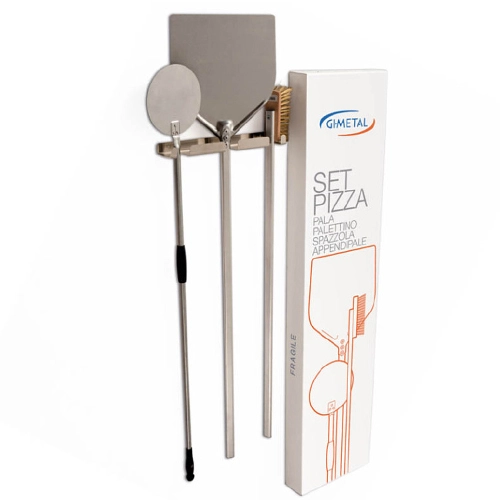 Gi.Metal - Pizza Set Hausgebrauch - 4 Stücke (SET2)