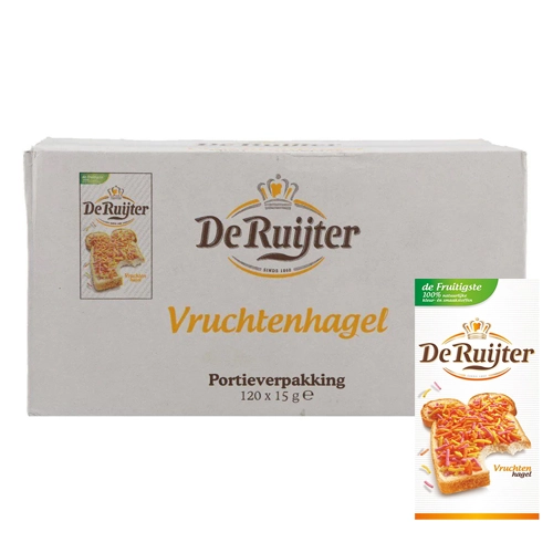 De Ruijter - Fruchtstreusel - 120x 15g