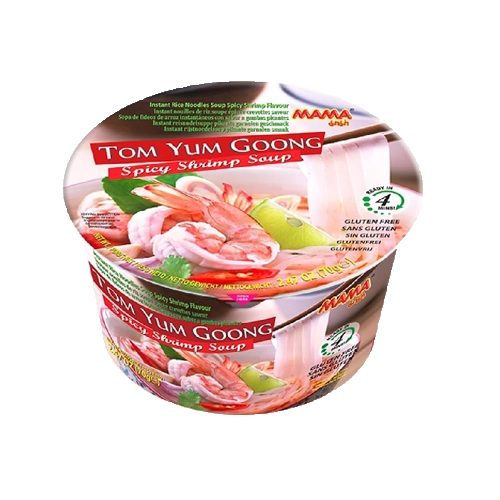 Mama - Instant Reis Nudelsuppe Tom Yum Goong - 6 Stück