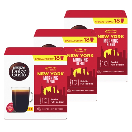 Dolce Gusto - New York Morning blend - 3x 18 Kapseln