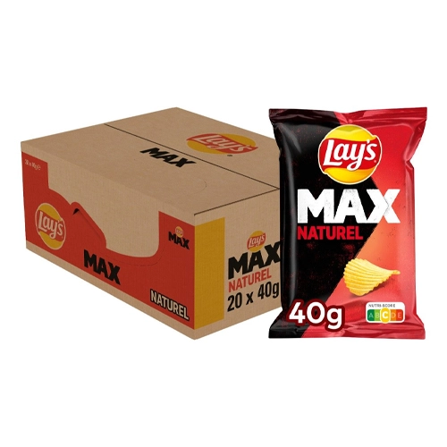 Lay&apos;s - Max Naturel - 20 Mini Beutel