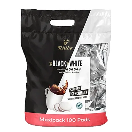 Tchibo - Black &apos;n White - 100 Pads