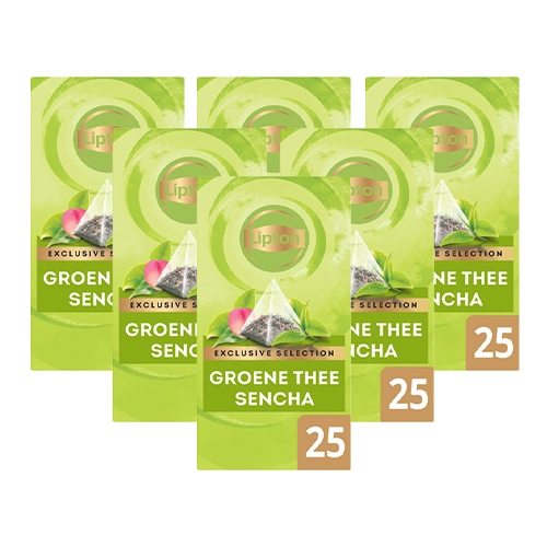 Lipton - Exclusive Selection Grüner Tee Sencha - 6x 25 Teebeutel