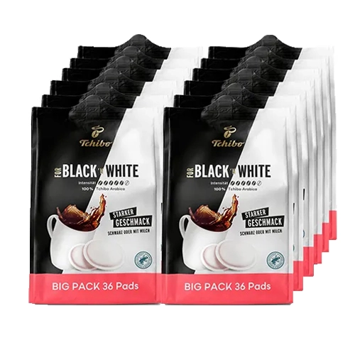Tchibo - Black &apos;n White - 12x 36 Pads