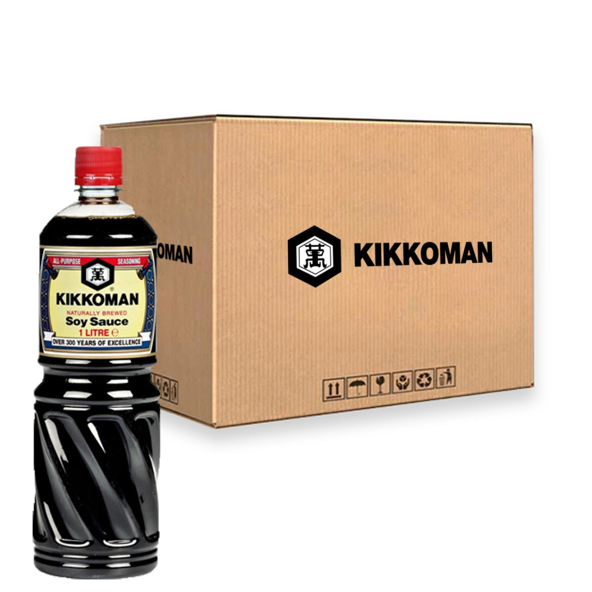 Kikkoman - Sojasauce - 6x 1 ltr