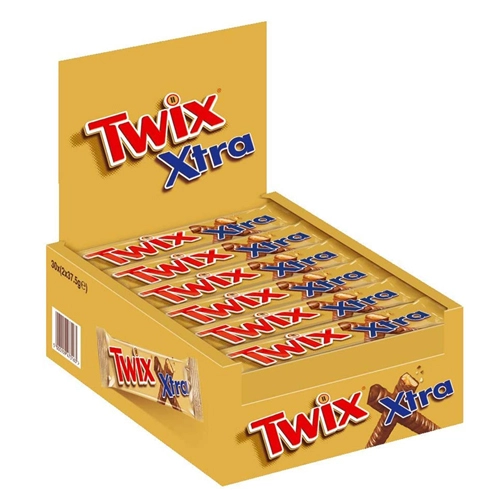 Twix - Schokoladenriegel Xtra - 30 Riegel