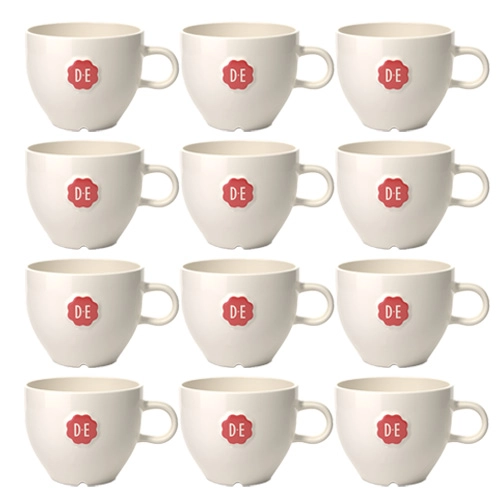 Douwe Egberts - Tasse "Cappuccino XL" 240ml - 12 Stück