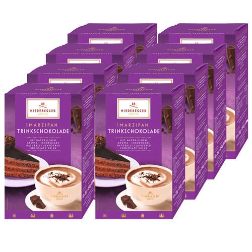 Niederegger - Marzipan Trinkschokolade - 8x 10 Beutel