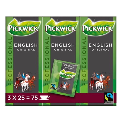 Pickwick - Professional English - 3x 25 Teebeutel