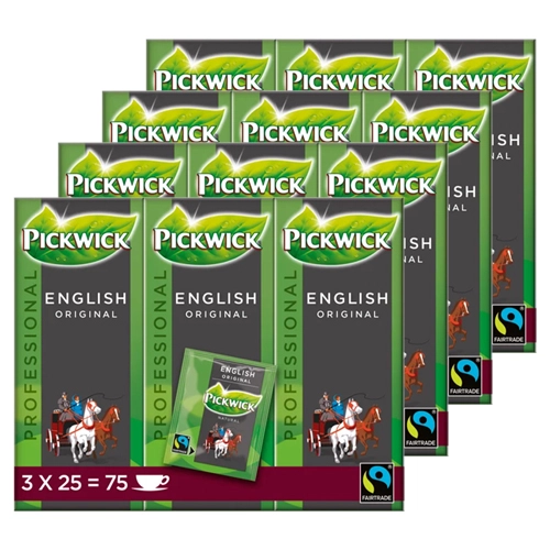 Pickwick - Professional English - 4x (3x 25 Teebeutel)