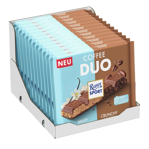 Ritter Sport - Coffee Duo - 12x 218g