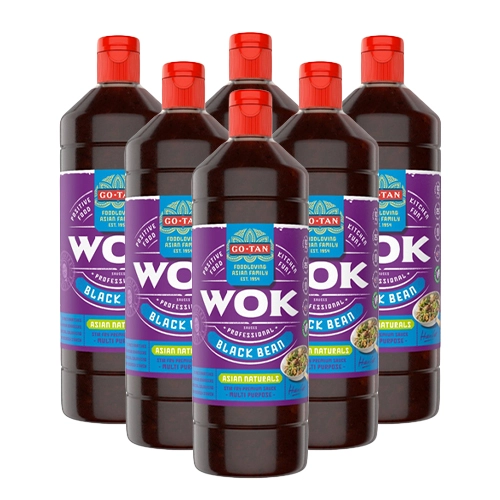 Go-tan - Wok Sauce Black Bean - 6x 1ltr