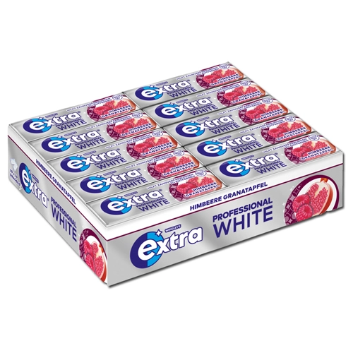 Wrigley&apos;s - Extra Professional White Himbeere Granatapfel - 30x 10er