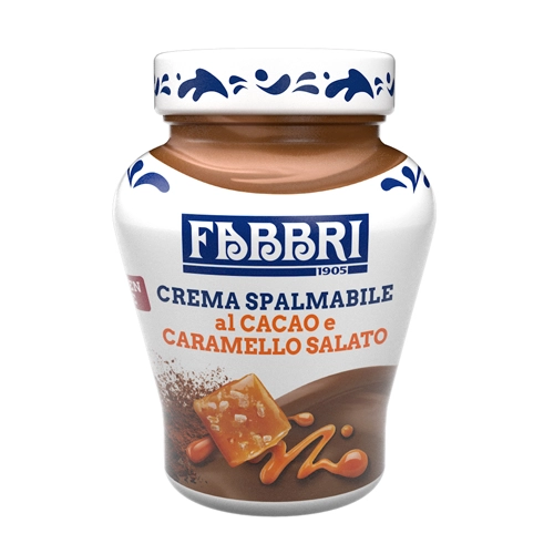 Fabbri - Kakao und Salziges Karamell Aufstrich - 200g