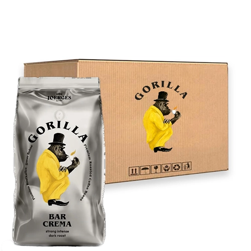 Gorilla - Espresso Bar Crema Bohnen - 12x 1kg