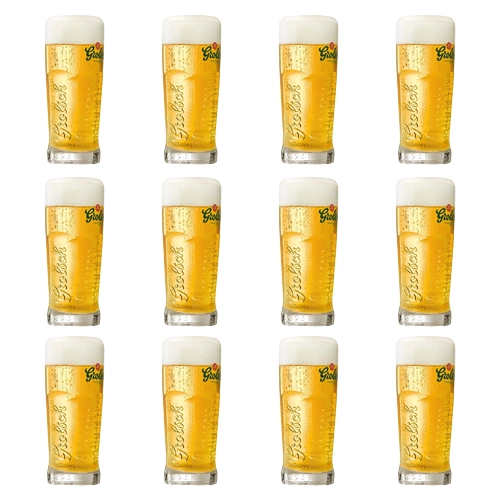 Grolsch - Bierglas "Master" 200ml - 12 Stück