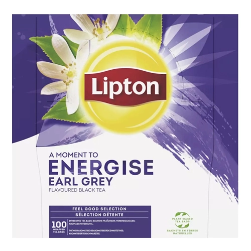 Lipton - Feel Good Selection Earl Grey Tee - 100 Teebeutel