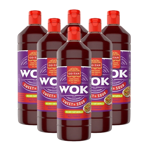 Go-tan - Wok Sauce Sweet & Sour - 6x 1ltr