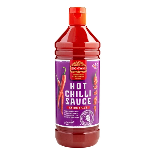 Go-tan - Hot Chilli Sauce - 1ltr