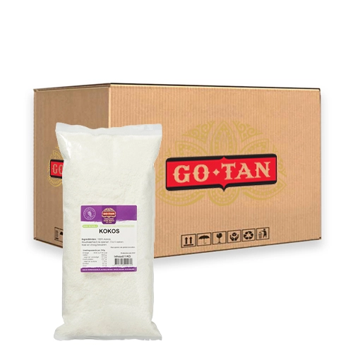 Go-Tan - Gemahlene Kokosnuss - 6x 1kg