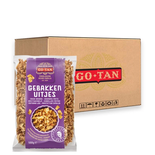 Go-Tan - Röstzwiebeln - 8x 500g