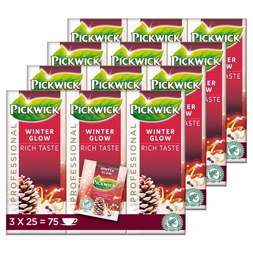Pickwick - Professional Winterglow - 4x (3x 25 Teebeutel)