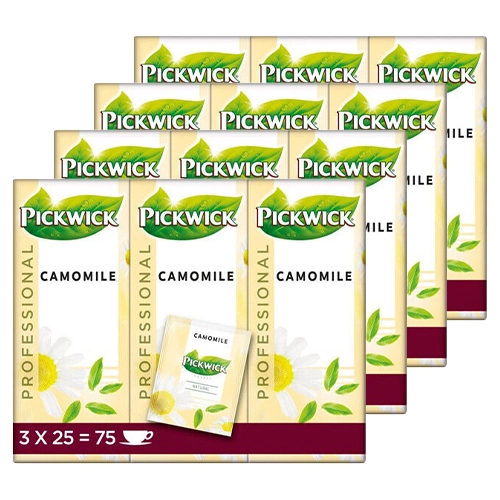 Pickwick - Professional Kamillen - 4x (3x 25 Teebeutel)
